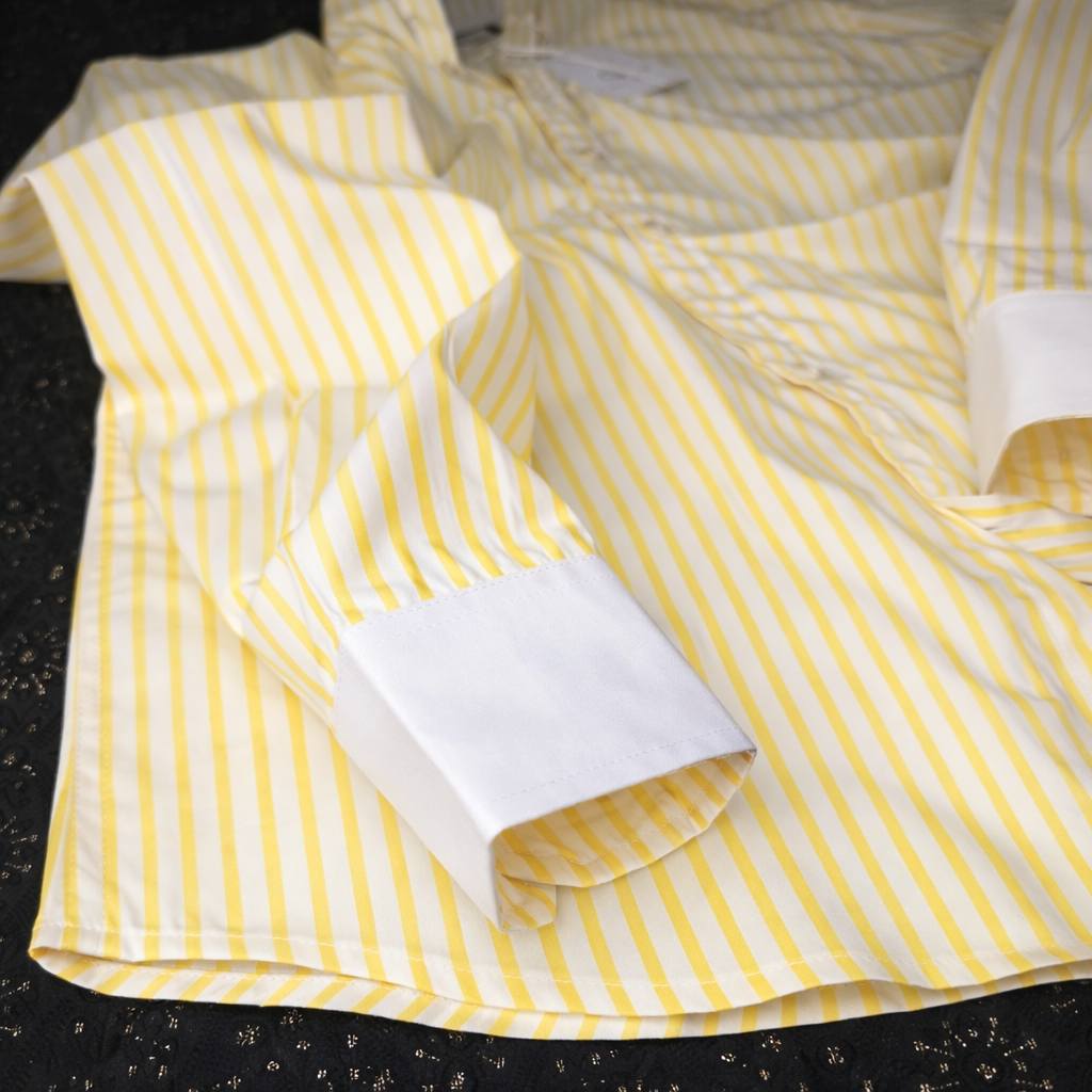 Signature Gold Stripe Shirt - Image 3