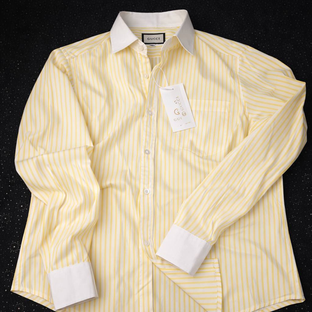 Signature Gold Stripe Shirt - Image 2
