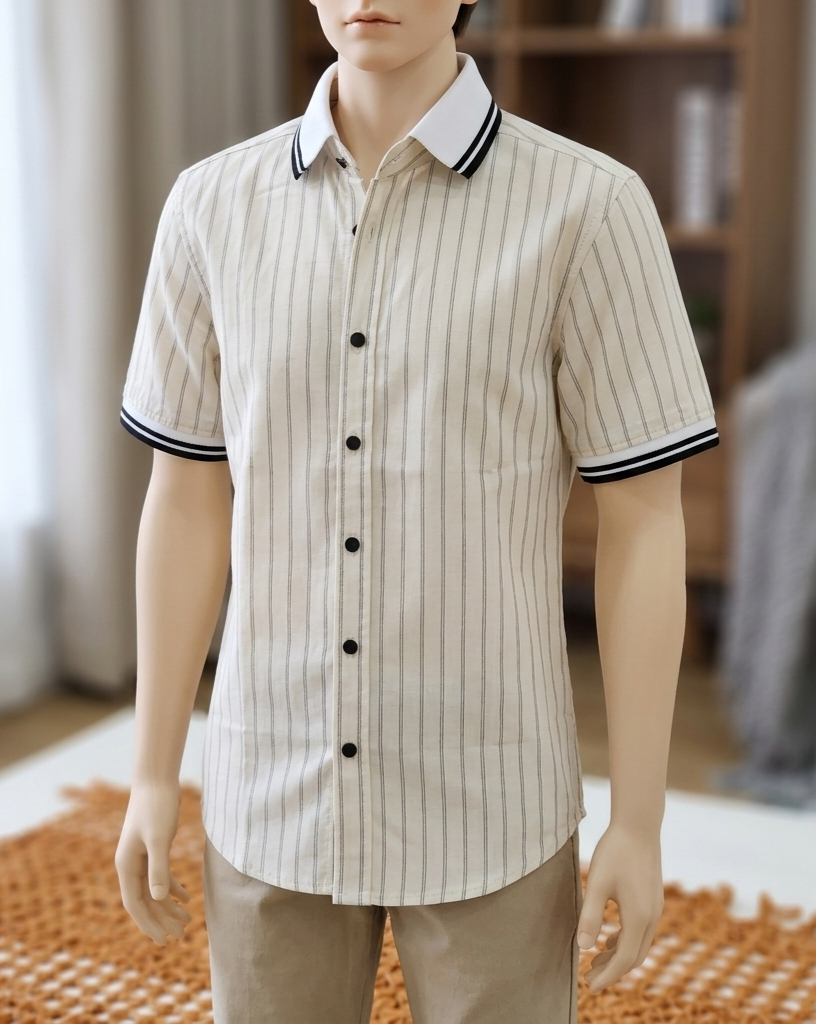 New trend mans turkis chino shirt