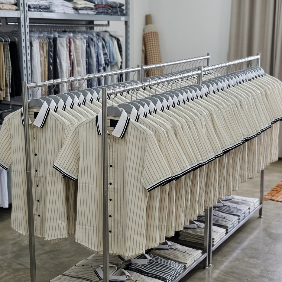 New trend mans turkis chino shirt - Image 9