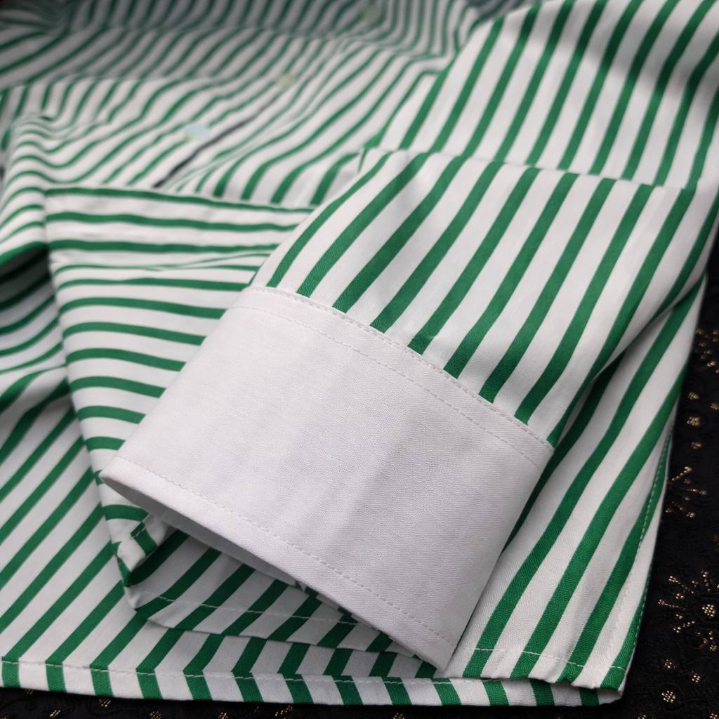 Signature GREEN Stripe Shirt - Image 6