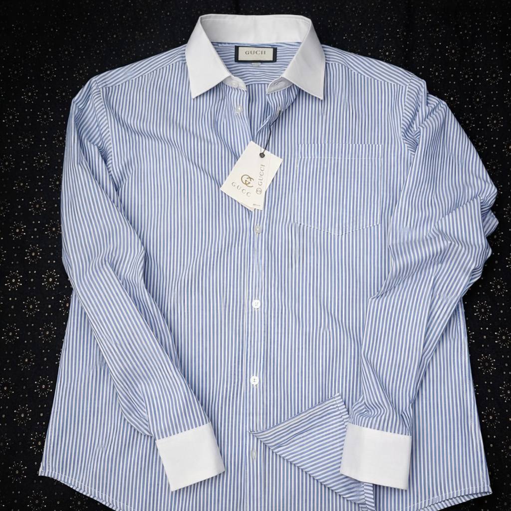 Signature sky 1 Stripe Shirt - Image 2