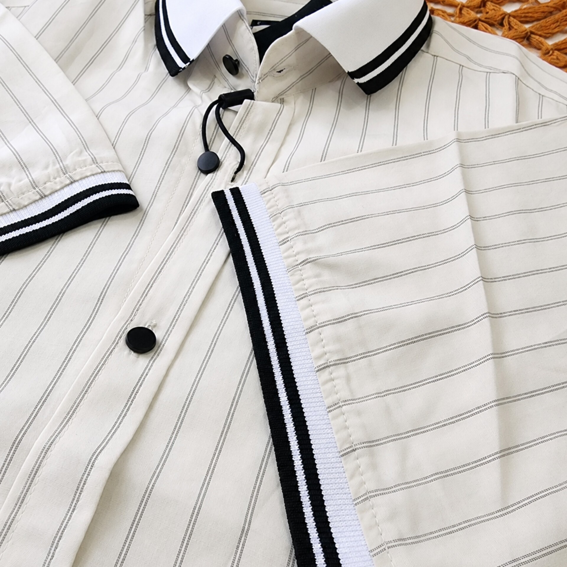 New trend mans turkis chino shirt - Image 5